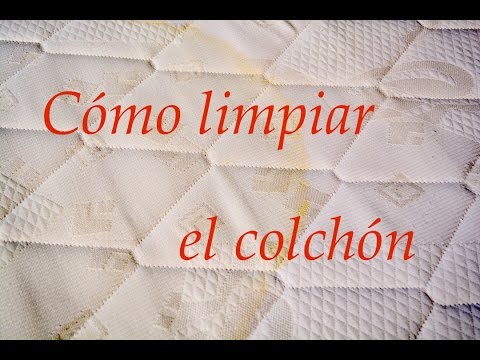 Cómo limpiar el colchón