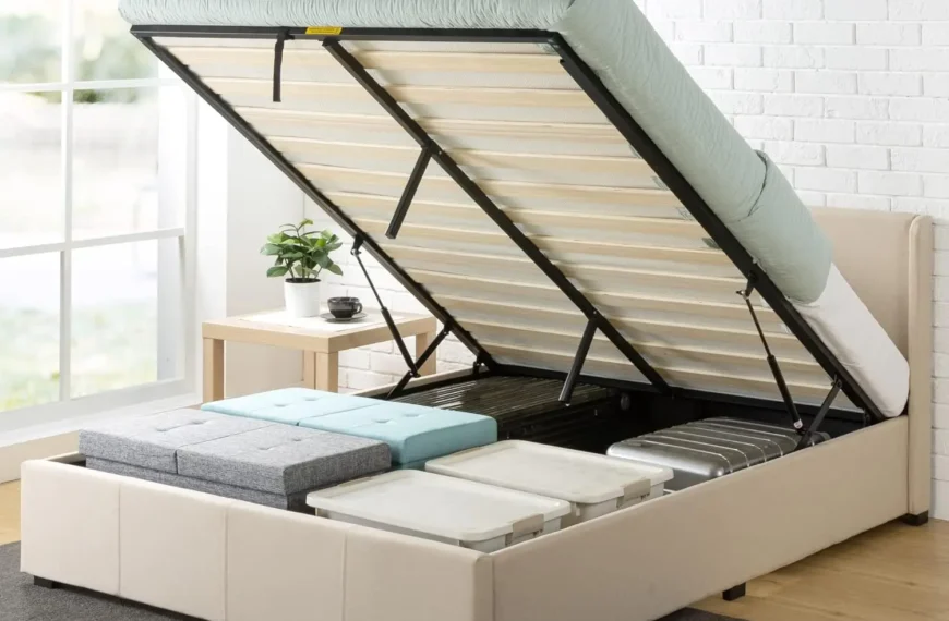 Zinus Canapé abatible con Somier