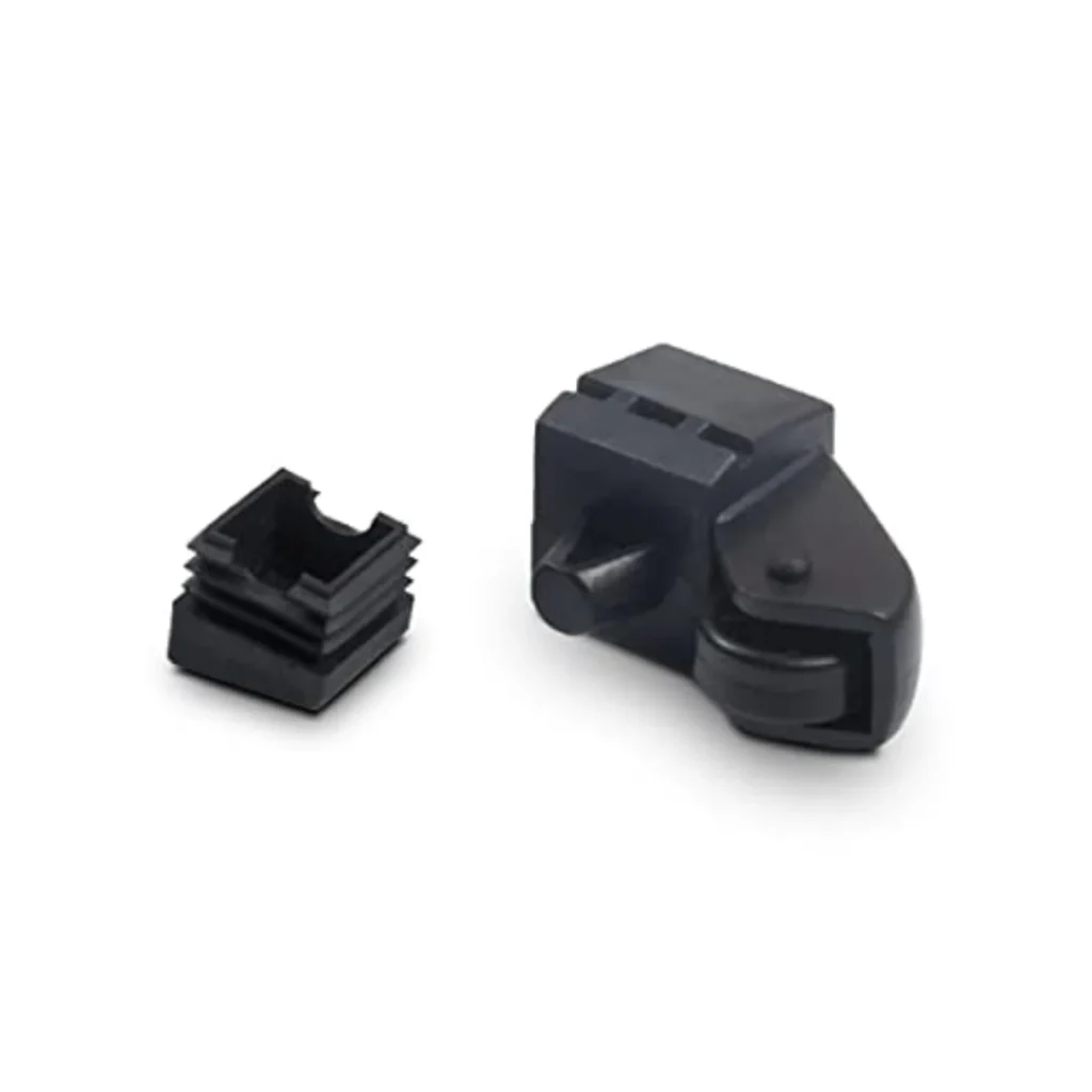 Juego de 4 Tacos para Patas de Somier Bajo Nido 30x30 mm - Polipropileno Resistentes - Cuens - Fácil Montaje