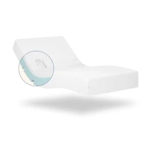 Colchón Viscoelástico 105x190 - 20 cm Firmeza Adaptable, Funda Tencel Transpirable, Ideal Camas Articuladas y Normales, Espuma Memoria